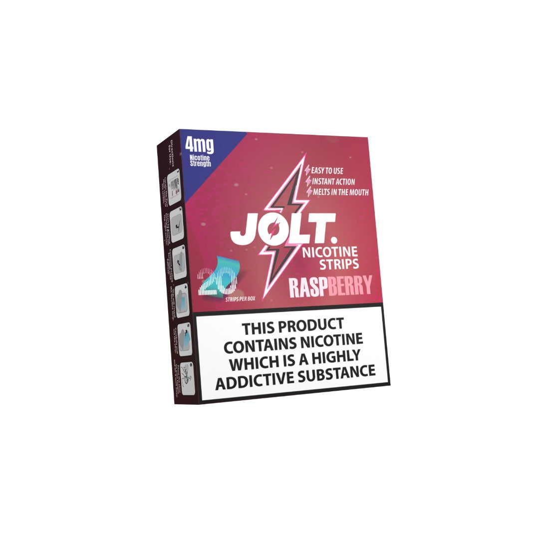 Bandes dissolvantes de nicotine JOLT de 4 mg - Paquet de 20 unités
