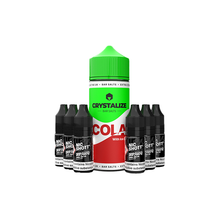 Load image into Gallery viewer, Crystalize Bar Salts 120ml Longfill with 6 Free Nicotine Shots - 0mg (50VG/50PG)
