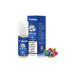 E-Liquide A-Steam 6MG 10ML aux sels de nicotine - Arômes de fruits mélangés (50VG/50PG)
