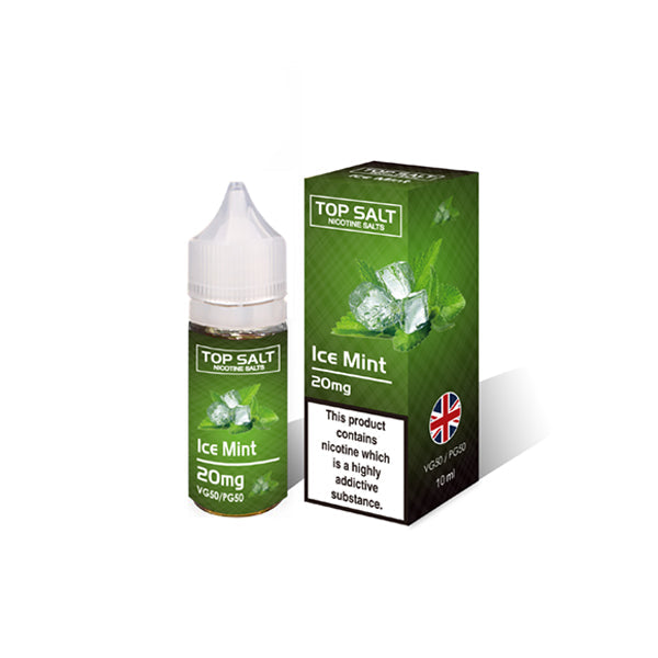 20mg A-Steam Top Salt Nicotine Salts in Fruit Flavours - 10ml (50VG/50PG)