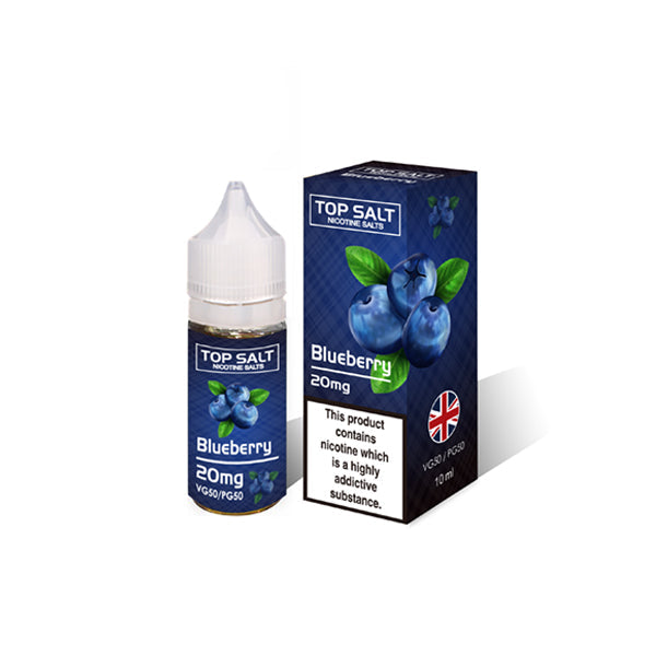 20mg A-Steam Top Salt Nicotine Salts in Fruit Flavours - 10ml (50VG/50PG)