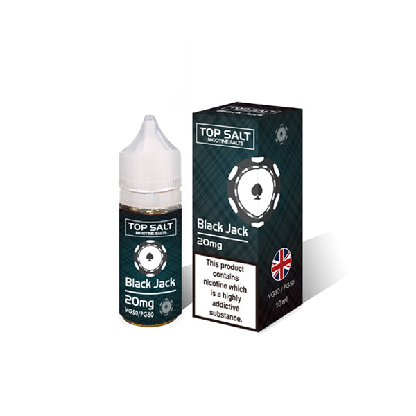 20mg A-Steam Top Salt Nicotine Salts in Fruit Flavours - 10ml (50VG/50PG)