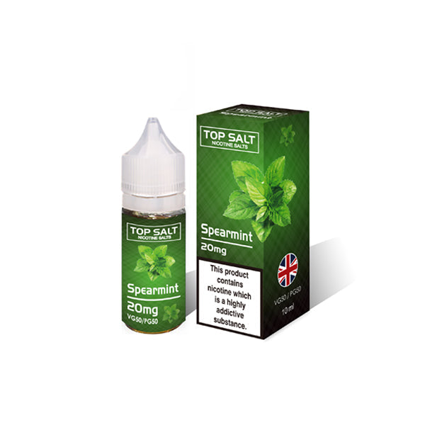 Load image into Gallery viewer, 20mg A-Steam Top Salt Nicotine Salts in Fruit Flavours - 10ml (50VG/50PG)
