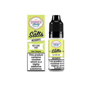 Dinner Lady 10 mg 10 ml nikotínové soli – 50VG/50PG kolekcia s príchuťou