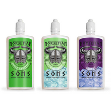 Charger l&#39;image dans la visionneuse de galerie, E-Liquide Norsemen &amp; Sons 100ml Shortfill - Collection Classiques (0mg, 70VG/30PG)
