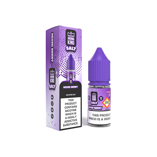 Aroma King 20mg Nic Salt E-Liquid 10ml - Smooth 50VG/50PG Blend