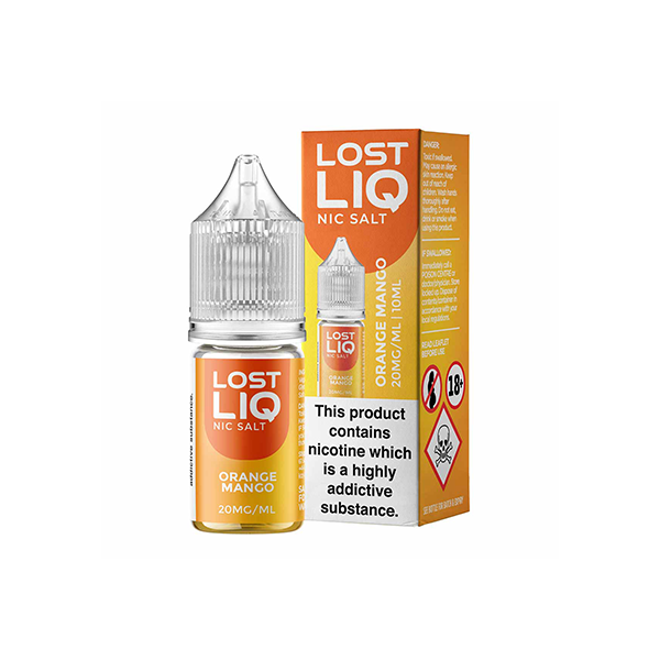 Lost Liq 10мг Никотин Соль E-Жидкость (50VG/50PG)