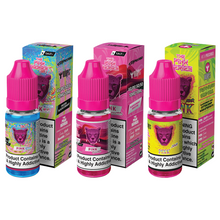 Indlæs billede i gallerifremviser, Dr Vapes 10mg The Pink Series Nic Salt 10ml - Eksplosive Candy &amp; Sour Flavours (50VG/50PG)
