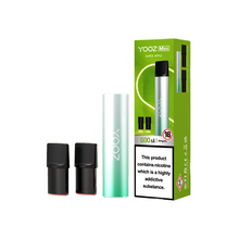 Load image into Gallery viewer, Yooz Mini Rechargeable Device & Vape Pods x2 600 Puffs
