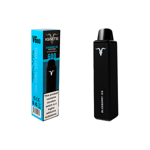 20 mg IGNITE V600 ühekordselt kasutatav vape – 600 hooti maitselist rahulolu