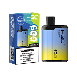 HQD EZ Bar 600 Puff Vape descartável - Vaping sem esforço com 10 opções de sabores