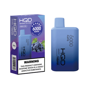 HQD HBAR - Nikotiinivaba | 6000 Puffs