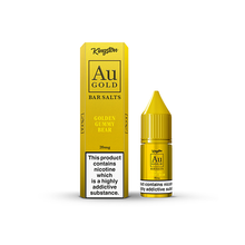 Načíst obrázek do prohlížeče galerie, 20mg AU Gold By Kingston Nic Salt 10ml (60VG/40PG)
