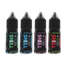 Load image into Gallery viewer, Tens Salts 10ml Nicotine E-Liquid - Pack of 10, 10mg (50VG/50PG) Flavors
