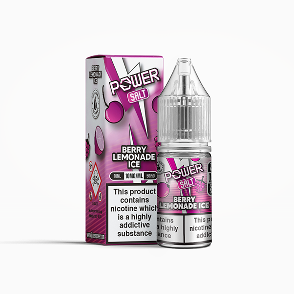Juice N Power 20mg Power Salts - 10ml Premium E-Liquid (50VG/50PG) - 20mg Nic Salt E-Liquids