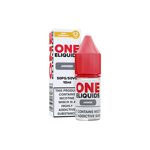 12mg One E-Liquids Flavorful Nicotine Shot 10ml (50VG/50PG)