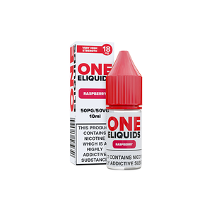 18 mg One E-Liquids aromatisierte Nikotin-Booster-Shots 10 ml (50VG/50PG)