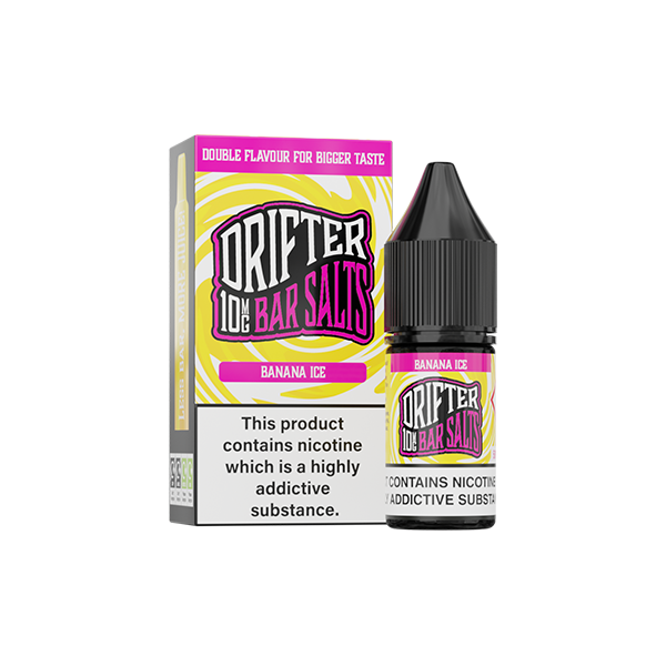 10mg Drifter Bar Nicotine Salts - 10ml Smooth Vaping Blend (50VG/50PG)