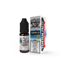 Charger l&#39;image dans la visionneuse de galerie, TenTen 10 ml 10 mg Sels de nicotine - E-Liquide Premium 50VG/50PG pour MTL Vaping
