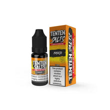 Laad de afbeelding in de galerijkijker, 20mg TenTen 10ml Nic Salts (50VG/50PG)
