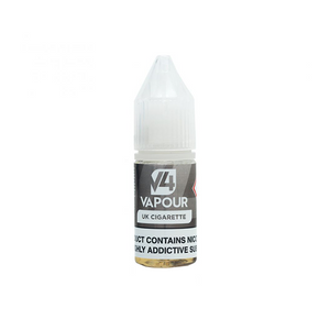 E-líquido de base libre de vapor V4 de 12 mg - Botella de 10 ml (50VG/50PG)