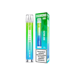 Barres Vapes Diamant | 600 bouffées