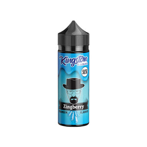 Kingston 120ml Shortfill E-Liquid (0mg Nicotine, 50VG/50PG)