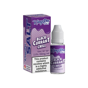 Kingston Nikotinsalze 20 mg – 10 ml MTL Vape Juice (50VG/50PG)