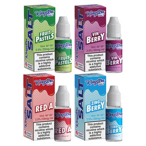 10 ml Kingston 10 mg E-Lichid cu sare de nicotină (50VG/50PG) pentru MTL Vaping