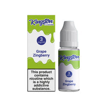 Carica l&#39;immagine nel visualizzatore Galleria, Collezione di E-Liquid Kingston da 12 mg 10 ml (50VG/50PG) - Prodotto nel Regno Unito
