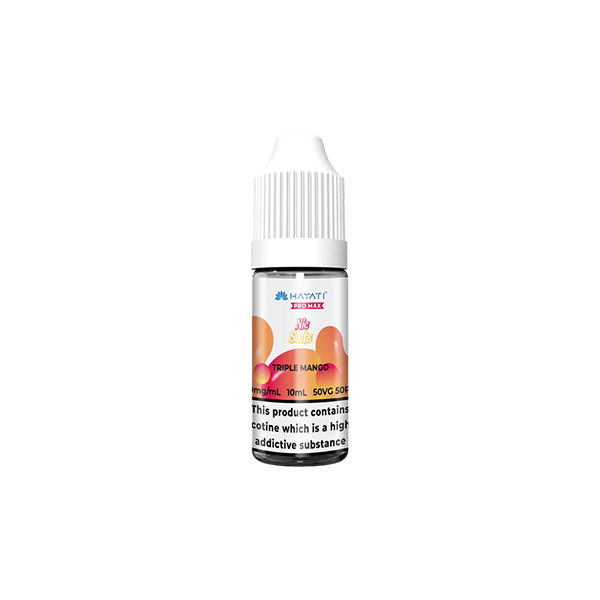 Hayati Pro Max 10mg Nicotine Salt E-Liquid 10ml