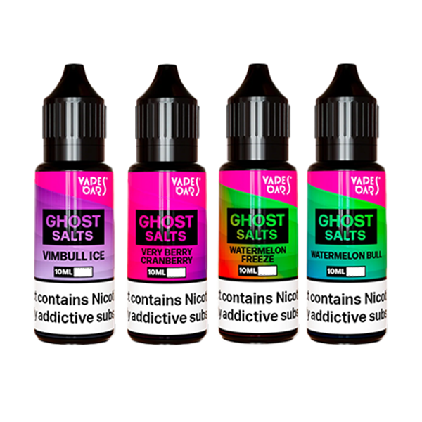 Load image into Gallery viewer, Ghost Salts 20mg Nicotine Salt E-Liquid - 10ml Bottle
