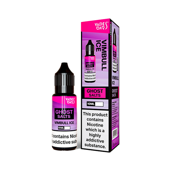 Ghost Salts 20mg Nicotine Salt E-Liquid - 10ml Bottle