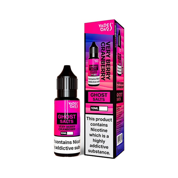 Ghost Salts 20mg Nicotine Salt E-Liquid - 10ml Bottle
