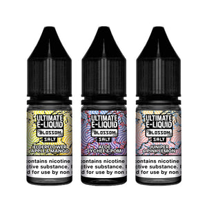 10 mg de sels de fleurs d'e-liquide ultimes 10 ml de sels de nicotine (50VG/50PG)