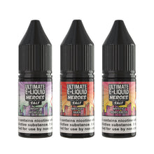 Załaduj obraz do przeglądarki Galerii, 10mg Ultimate E-Liquid Heroes Salts 10ml Sole Nic (50VG/50PG)
