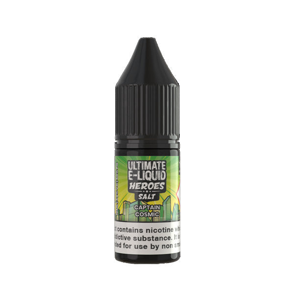 Load image into Gallery viewer, 20mg Ultimate E-Liquid Heroes Nicotine Salts – 10ml Supercharged Vape Juice (50VG/50PG)
