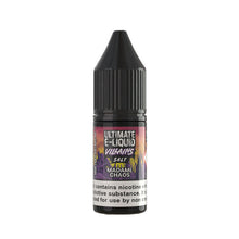 Load image into Gallery viewer, 10mg Ultimate E-Liquid Villains soli 10ml Nic soli (50VG / 50PG)
