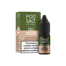 Load image into Gallery viewer, 11mg Pod Salt Fusions 10ml Nic Salt (50VG/50PG)
