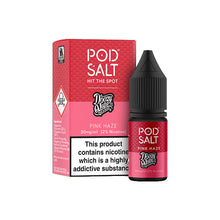 Load image into Gallery viewer, Pod Salt Fusions 11mg Nicotine Salt 10ml - 50VG/50PG E-Liquid
