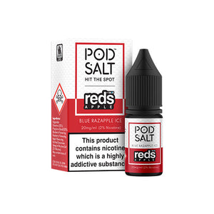 Pod Salt Fusions 20mg Sel de Nic 10ml - Gamme E-Liquide 50VG/50PG