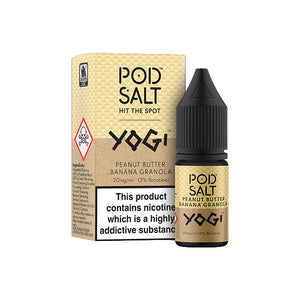 Pod Salt Fusions 20mg Sel de Nic 10ml - Gamme E-Liquide 50VG/50PG