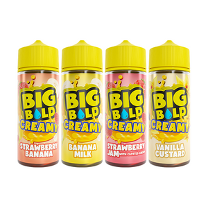 0mg Big Bold Creamy Series 100ml E-liquid (70VG/30PG)