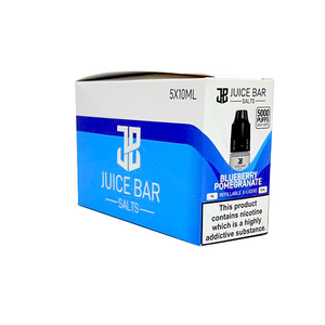 Barre à Jus E-Liquide 10mg Sel de Nicotine - Paquet de 5 Flacons de 10ml (50VG/50PG)