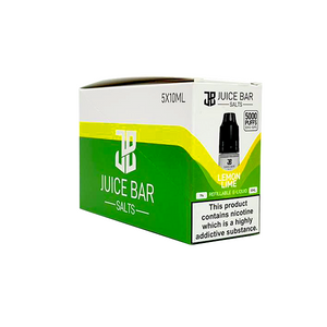 10mg Juice Bar Salts 10ml Nic Salts - Pack Of 5 (50VG/50PG)