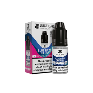 Juice Bar 10 mg Nicotine Salt E-Liquid - 5 csomag 10 ml-es palackok (50VG/50PG)