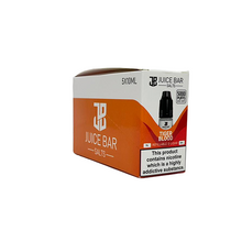 Laad de afbeelding in de galerijkijker, 20mg Juice Bar Salts 10ml Nic Salts - Pack Of 5 (50VG/50PG)
