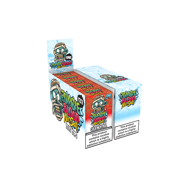 Load image into Gallery viewer, Zombie Blood 10mg Nic Salt E-Liquid 10ml - 5-Pack (50VG/50PG)
