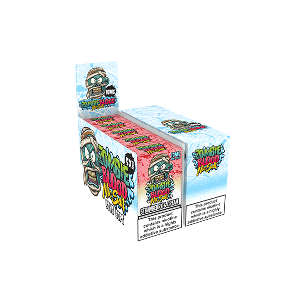 Zombie Blood 10mg Nic Salt E-Liquid 10ml - 5-Pack (50VG/50PG)