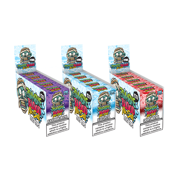 Zombie Blood 10mg Nic Salt E-Liquid 10ml - 5-Pack (50VG/50PG)